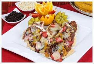 Coklat Pizza Buah-buahan