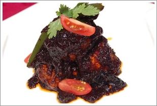 Tenggiri Bersalut Koko Masam Hitam